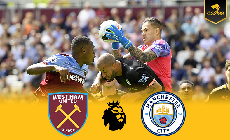 ព្យាករណ៍លទ្ធផល West Ham vs Man City (EPL)​