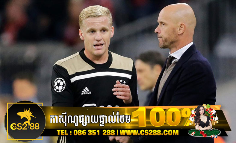 Neville៖ បទពិសោធន៍របស់ Van de Beek អាចនឹងធ្វើឱ្យ Ten Hag​ លែងចូលរួមជាមួយ Man Utd​