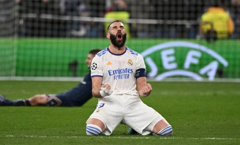 Benzema ស៊ុតបីគ្រាប់ទម្លាក់ PSG ចេញពី​ Champions League​